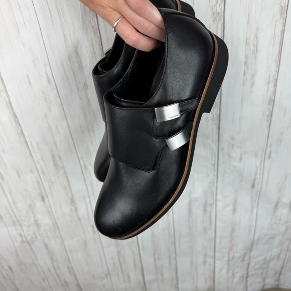 Calvin Klein Finnegan black dress shoes 10.5 main image 9